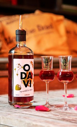 ODAVI Likeur en 6 borrelglaasjes - decemberdeal