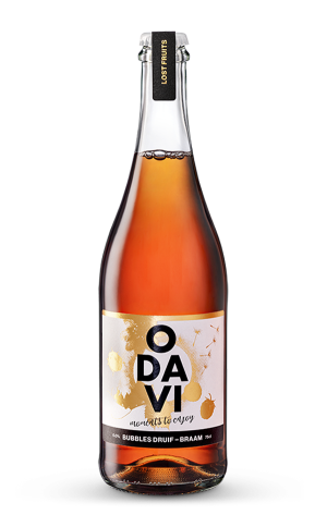 Odavi alcoholvrije bubbels van druif en braam